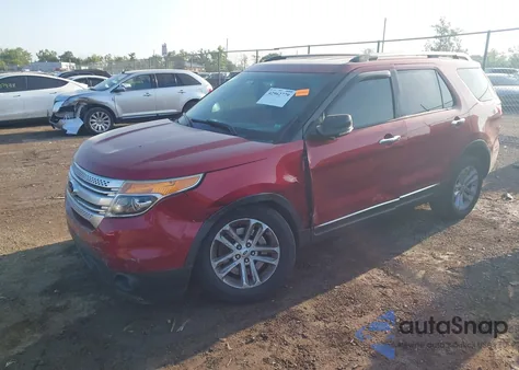 2013 Ford Explorer Xlt z USA, uszkodzony, nr VIN 1FM5K8D88DGC63005